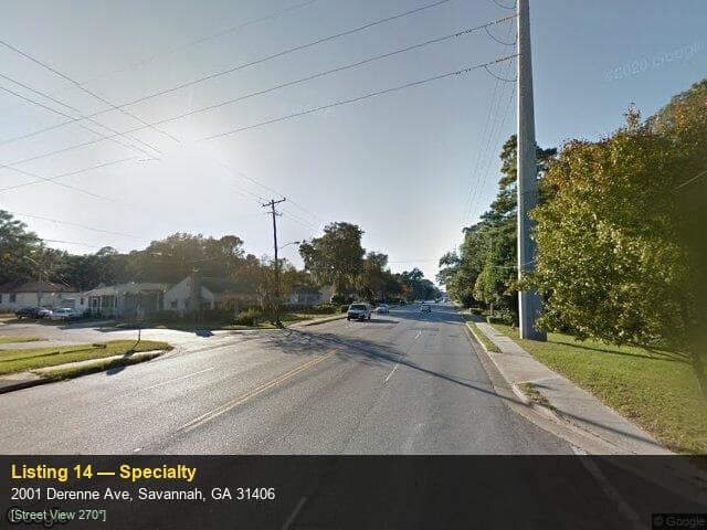 2001 Derenne Ave, Savannah, GA 31406 — Specialty property for sale
