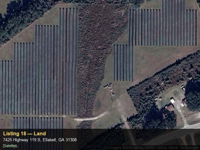 7425 Highway 119 S, Ellabell, GA 31308 — Land property for sale