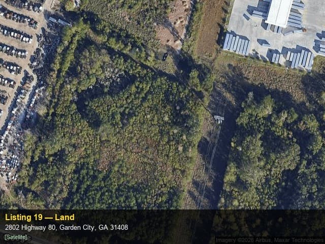 2802 Highway 80, Garden City, GA — Land property for sale