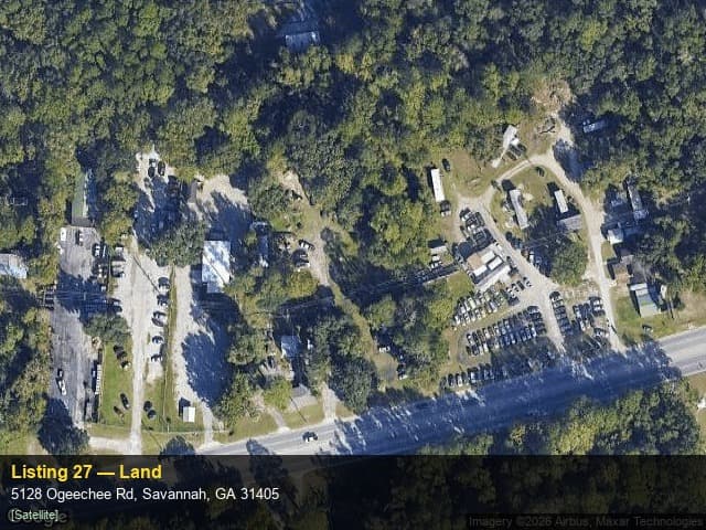 5128 Ogeechee Rd, Savannah, GA — Land property for sale
