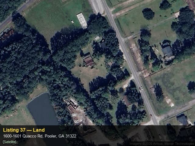 1600-1601 Quacco Rd, Pooler, GA — Land property for sale